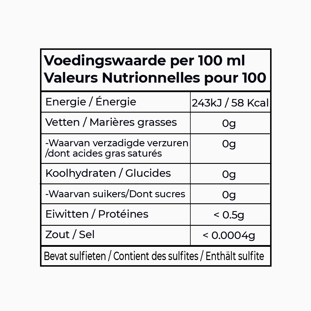 Vin Rosé Pétillant Pure Zéro Sucre