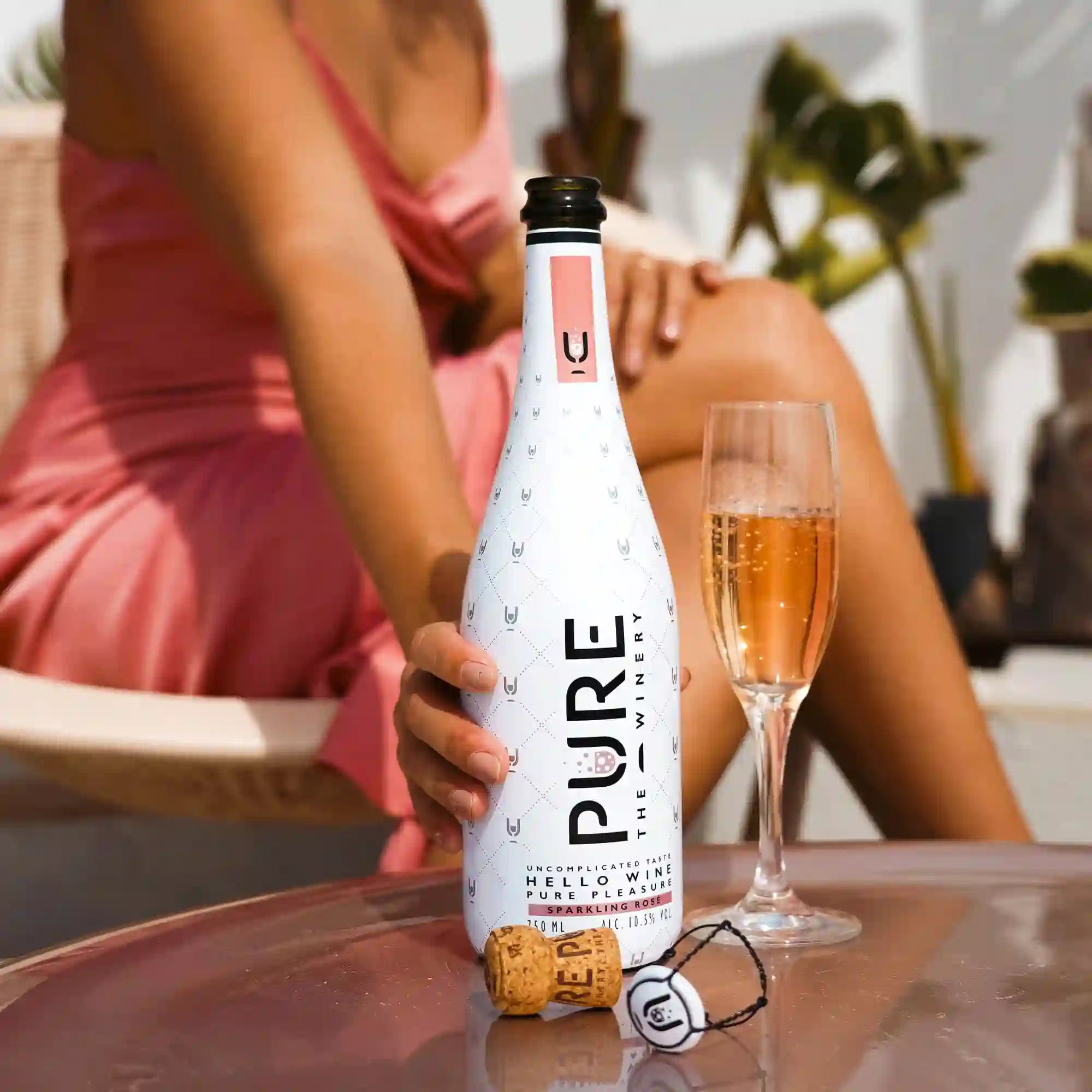 Vin Rosé Pétillant Zéro Sucre