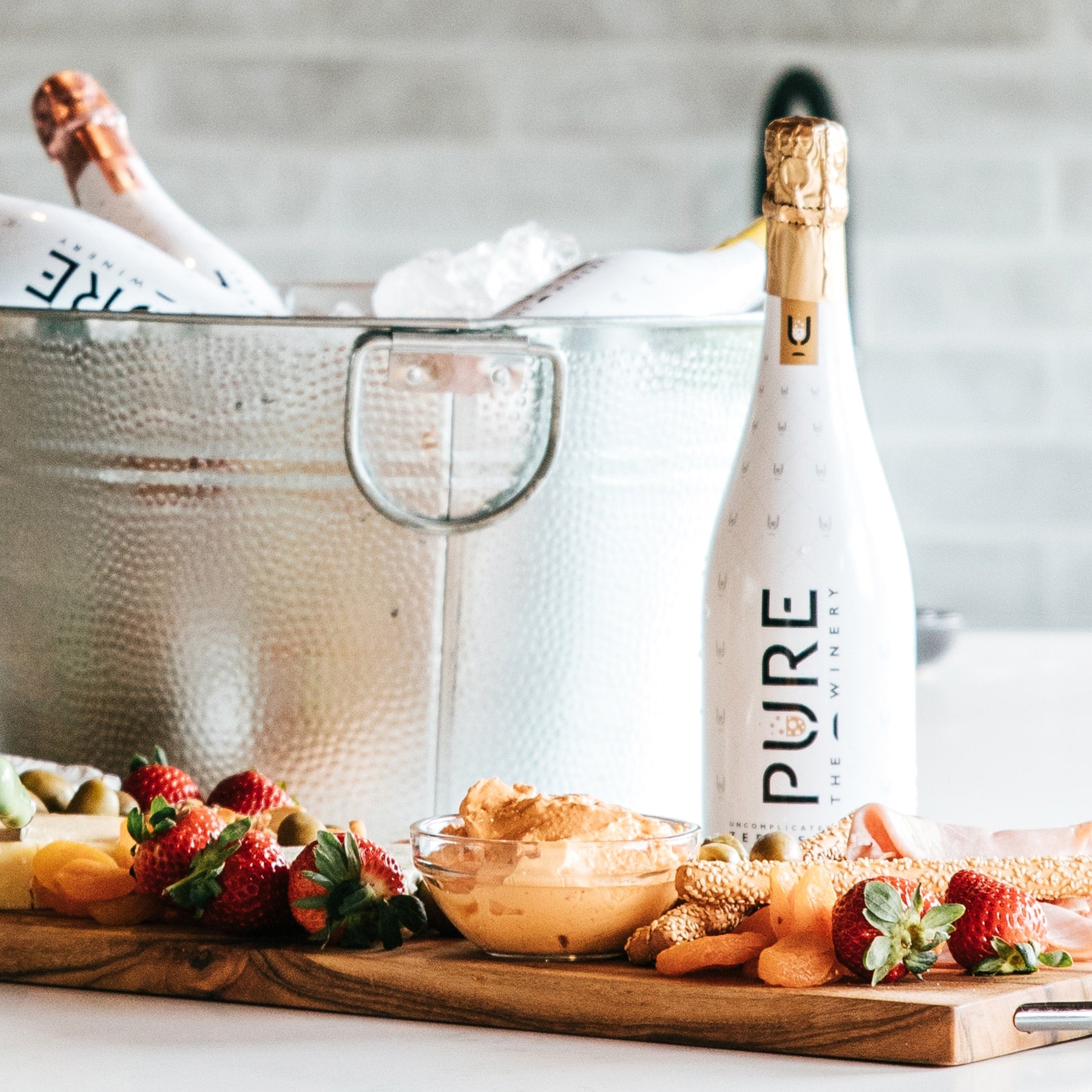 Vin Blanc Pétillant Pure Zéro Sucre