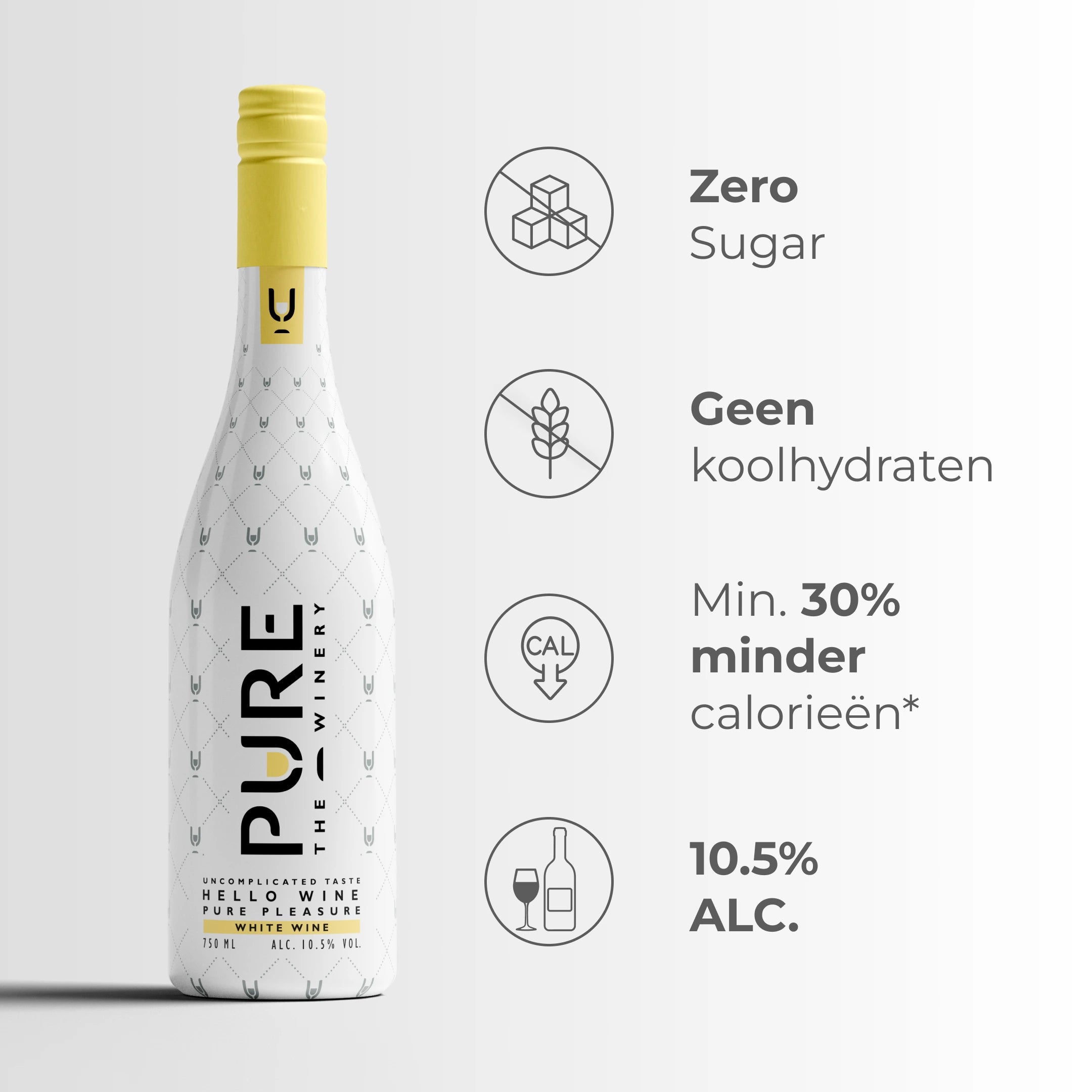 Vin Blanc Zéro Sucre