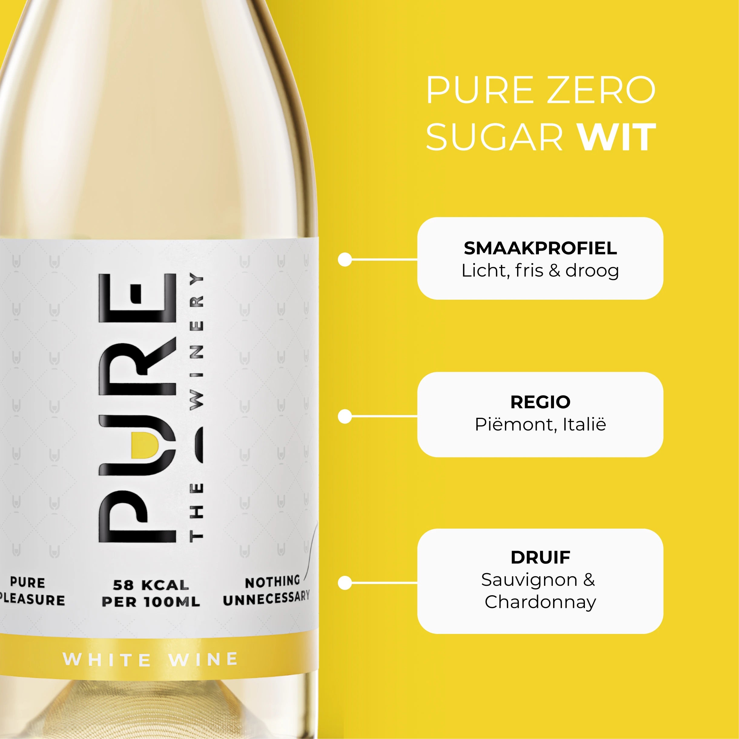 Vin Blanc Zéro Sucre