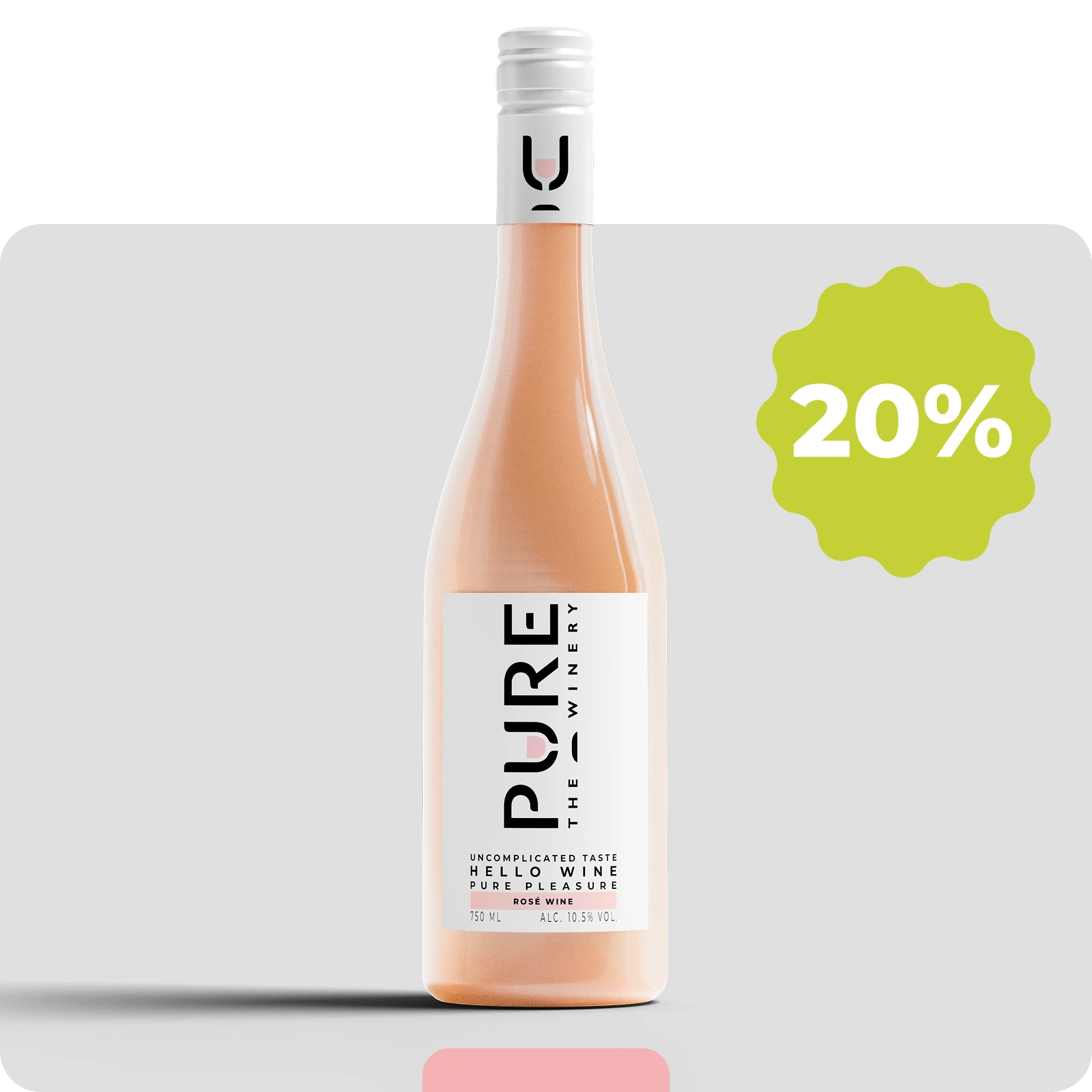 Vin Rosé Zéro Sucre