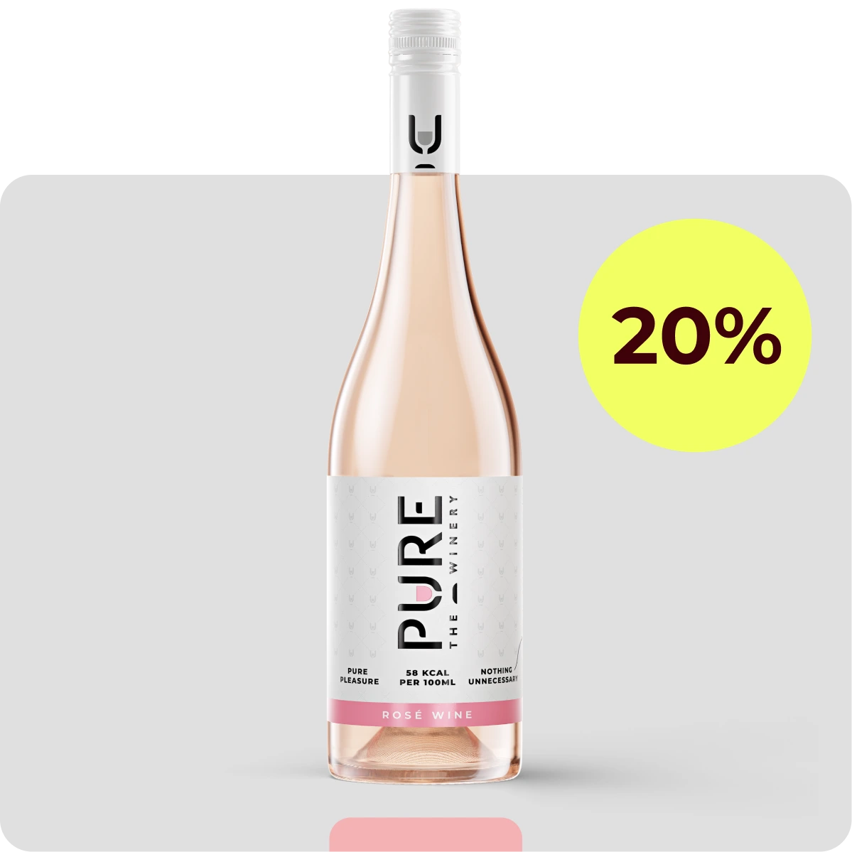 Vin Rosé Zéro Sucre