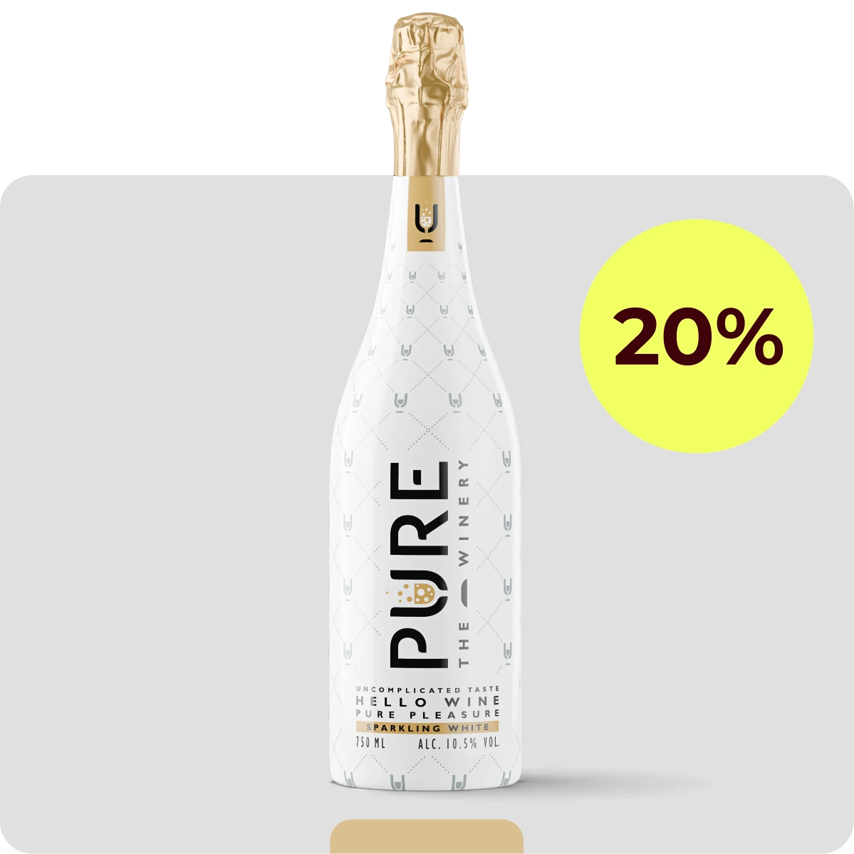 Vin Blanc Pétillant Zéro Sucre