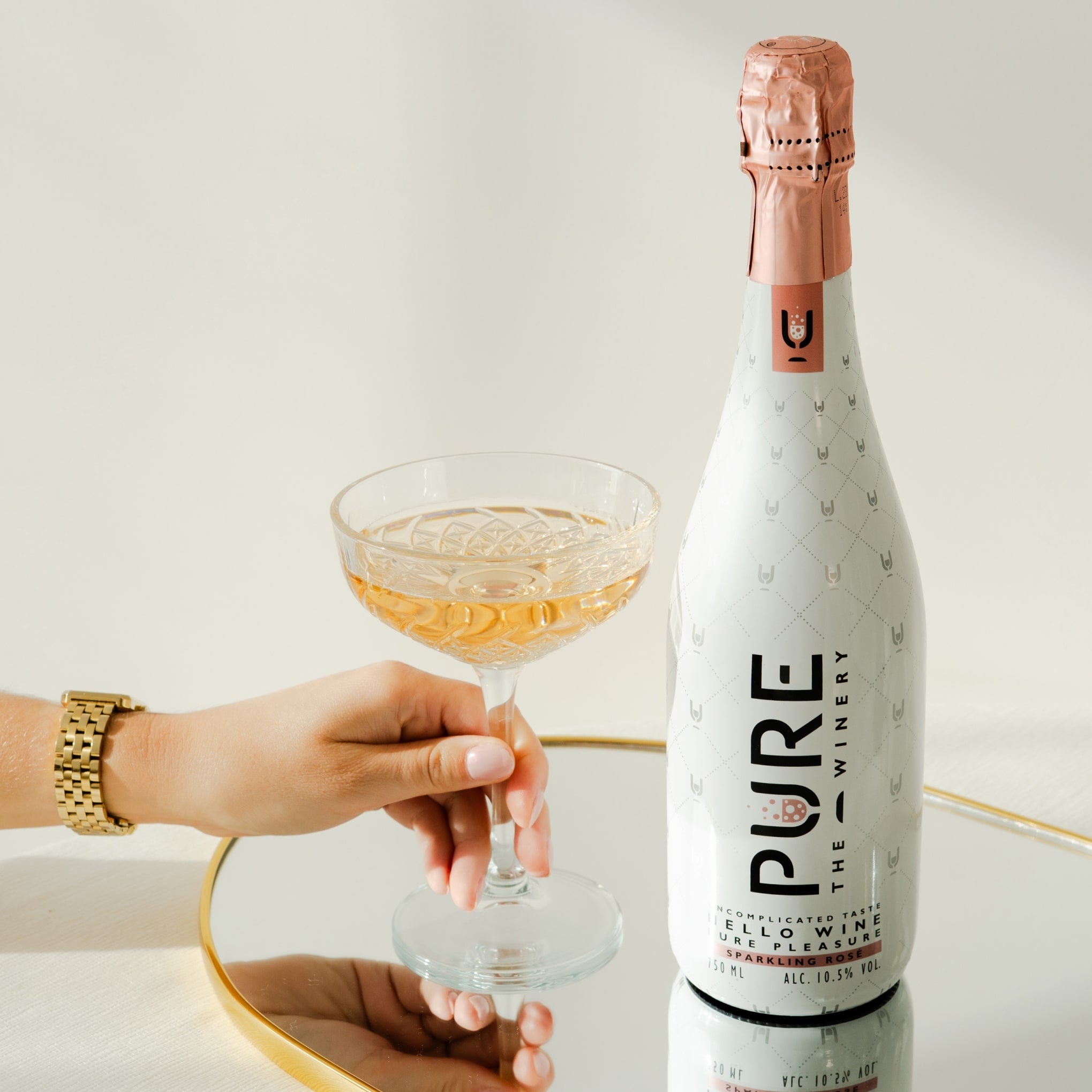 Vin Rosé Pétillant Pure Zéro Sucre