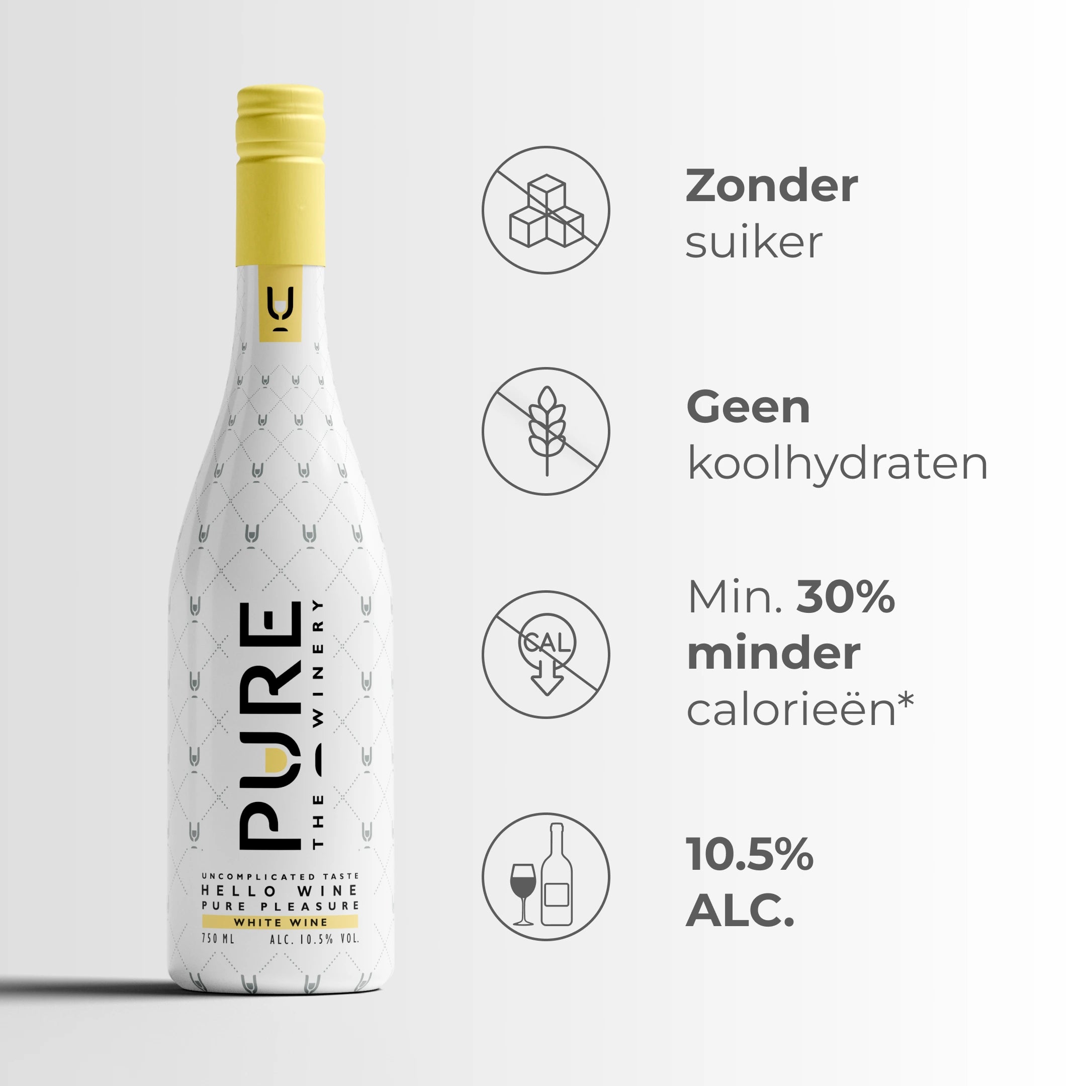 Vin Blanc Pure Zéro Sucre