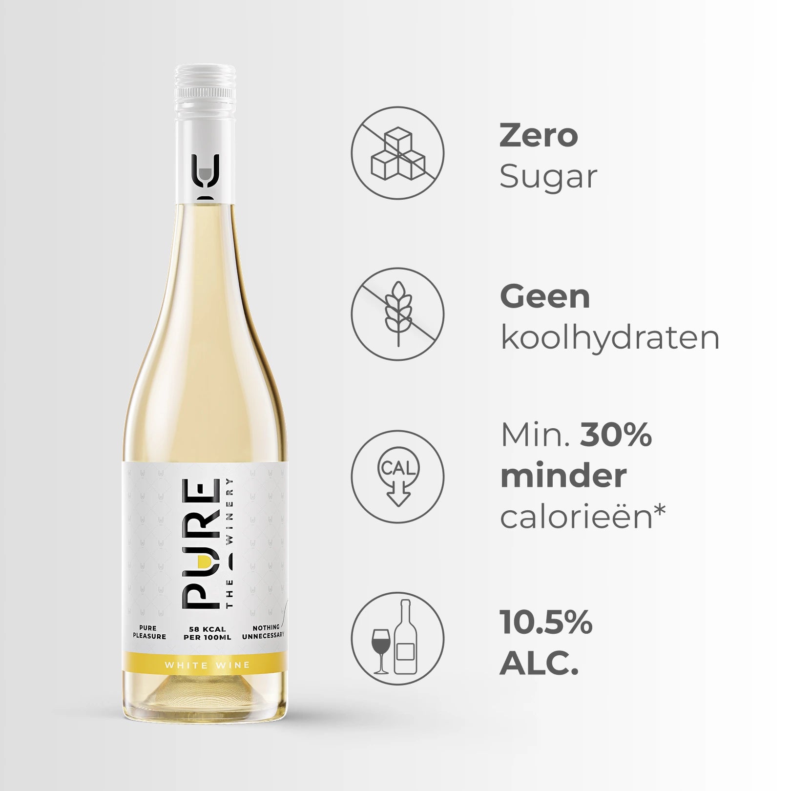 Vin Blanc Zéro Sucre