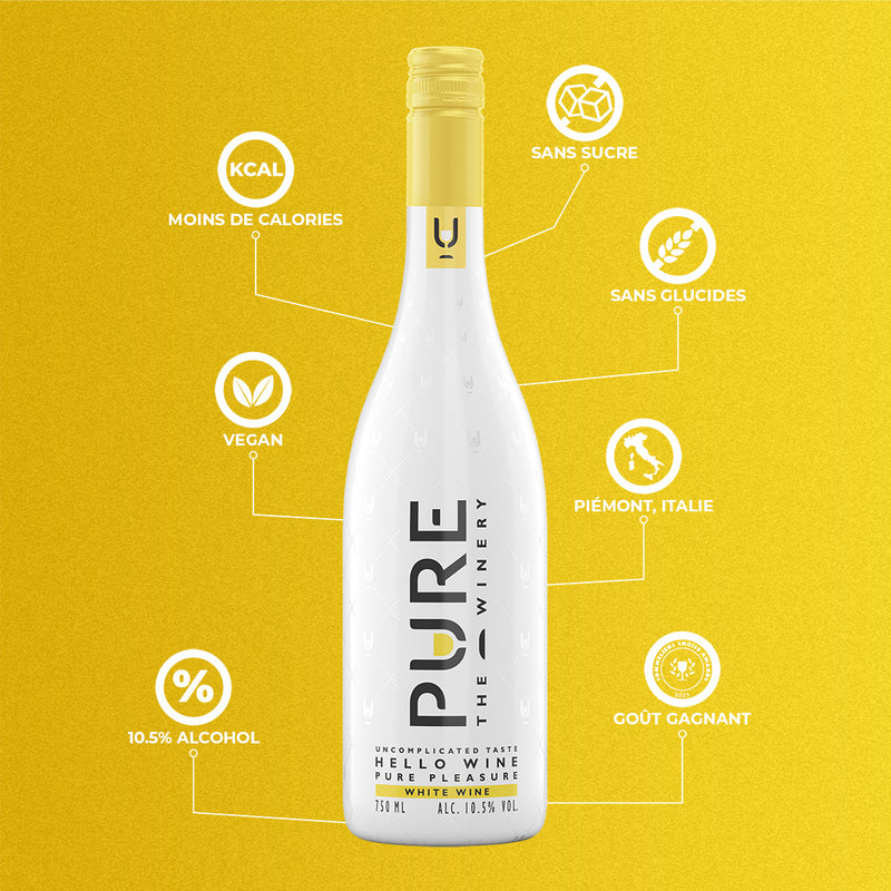 Vin blanc Pure Zéro Sucre